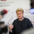 Президент Литвы заявила, что комиссиям Cейма не удастся заставить ее замолчать
