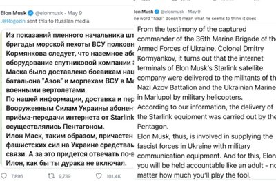 E. Muskas pasidalijo, ką apie jį teigia D. Rogozinas.
