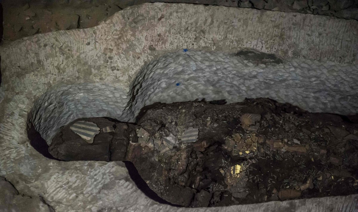 Atrasta dirbtuvė, kurioje buvo mumifikuojami mirusieji