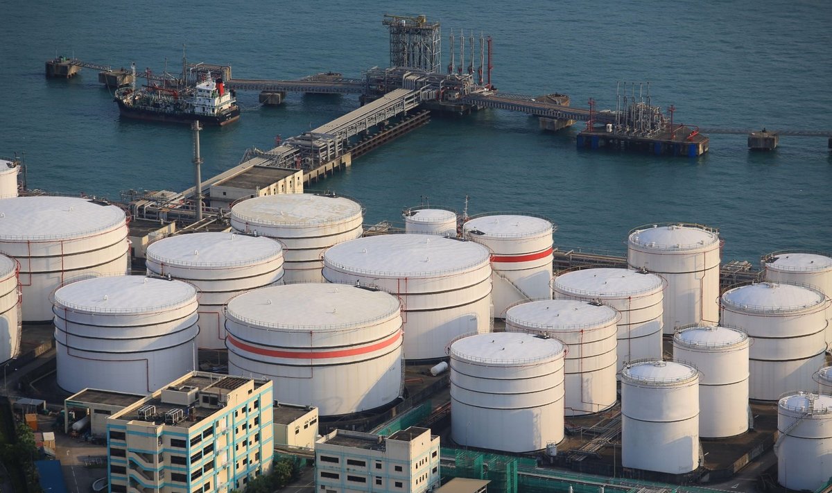 Naftos saugyklos Honkonge