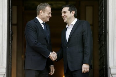Donaldas Tuskas, Alexis Tsipras 