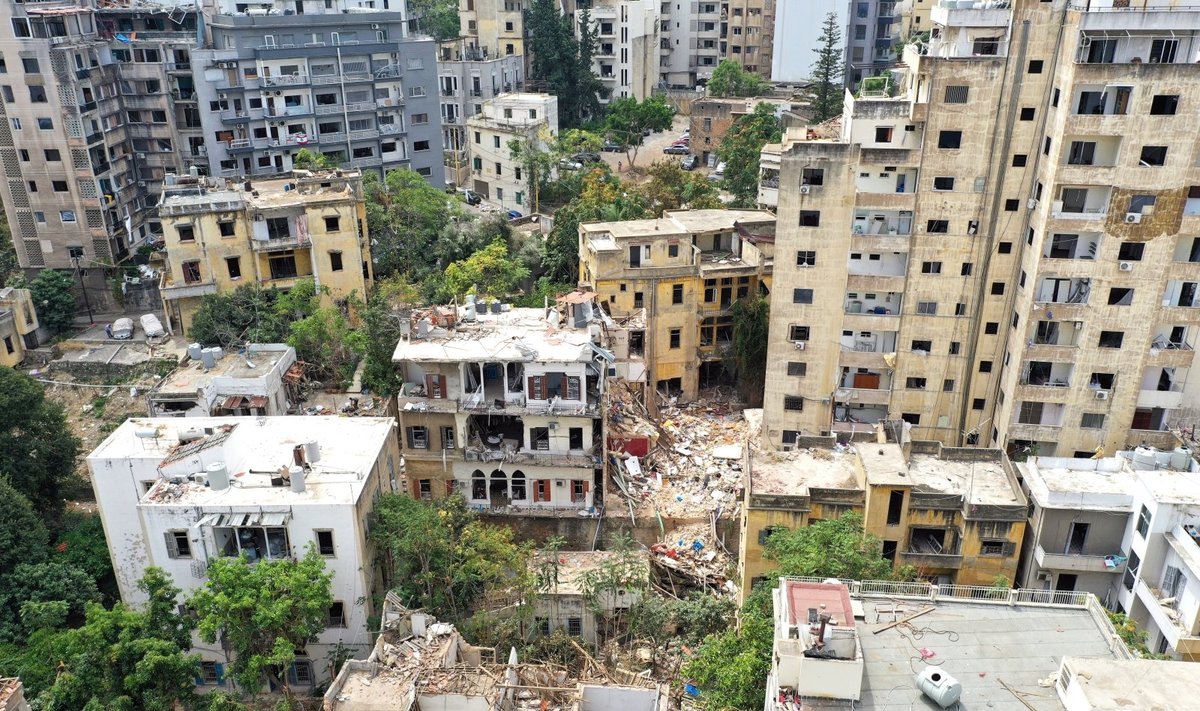 Beirutas po pražūtingo sprogimo