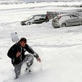Anglijoje per naktį iškrito 10 cm sniego