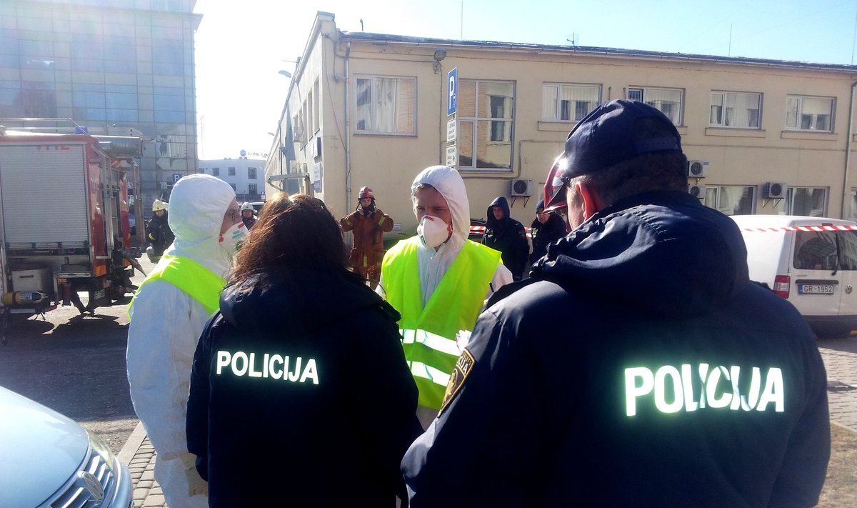 Evakuota DELFI redakcija Latvijoje