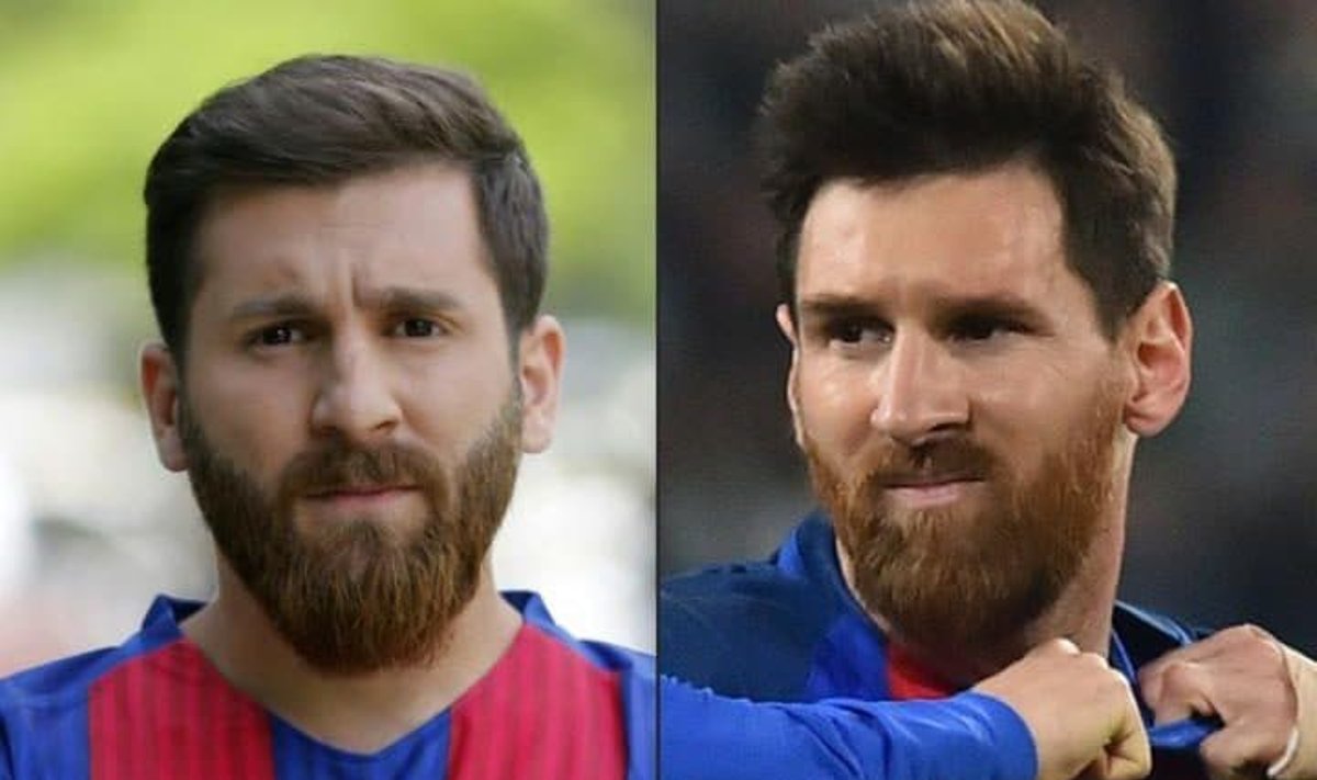 Reza Parasteshas ir Lionelis Messi