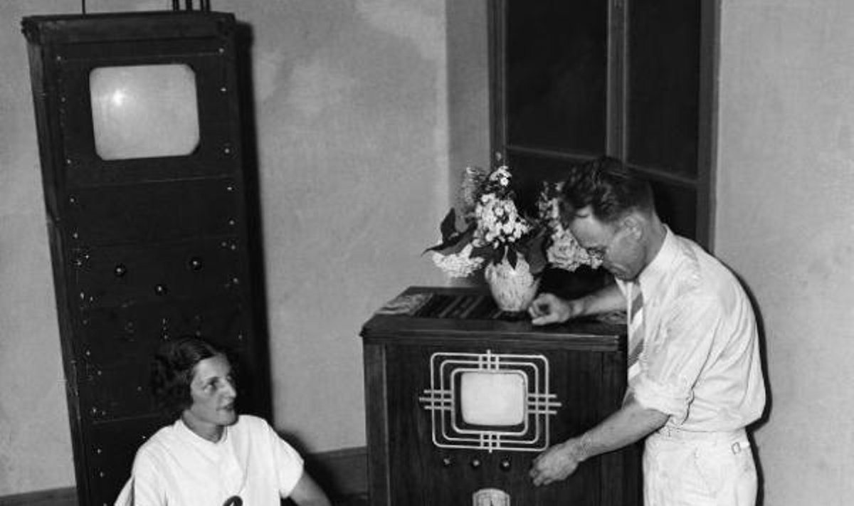 Vienas iš pirmųjų televizorių