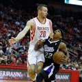 Kuklus D.Motiejūno indėlis į „Rockets“ klubo pergalę NBA čempionate