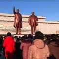 Šiaurės Korėjoje žymimos buvusio lyderio Kim Jong Ilo šeštosios mirties metinės