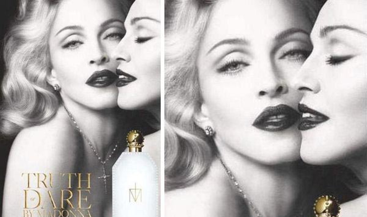 Madonnos kvepalų reklama