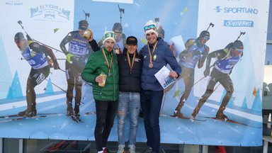 Medalių dalybos Lietuvos biatlono čempionate: nugalėtojais tapo net keturi sportininkai