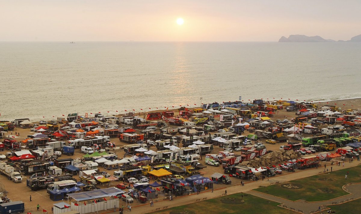 Šeštadienį Peru sostinėje Limoje startuoja Dakaro ralis
