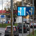 Išbandys vairuotojų atidumą: judrioje sostinės sankryžoje įrengiami pirmieji kintami kelio ženklai