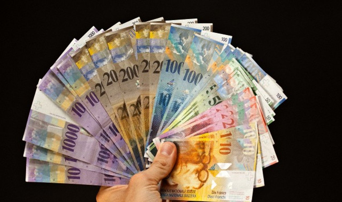 Šveicarijos frankai