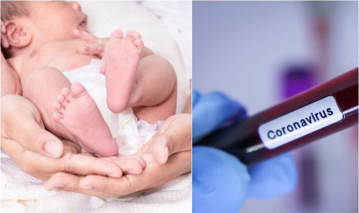 Koronavirusu užsikrėtusi nėščia moteris pagimdė kūdikį