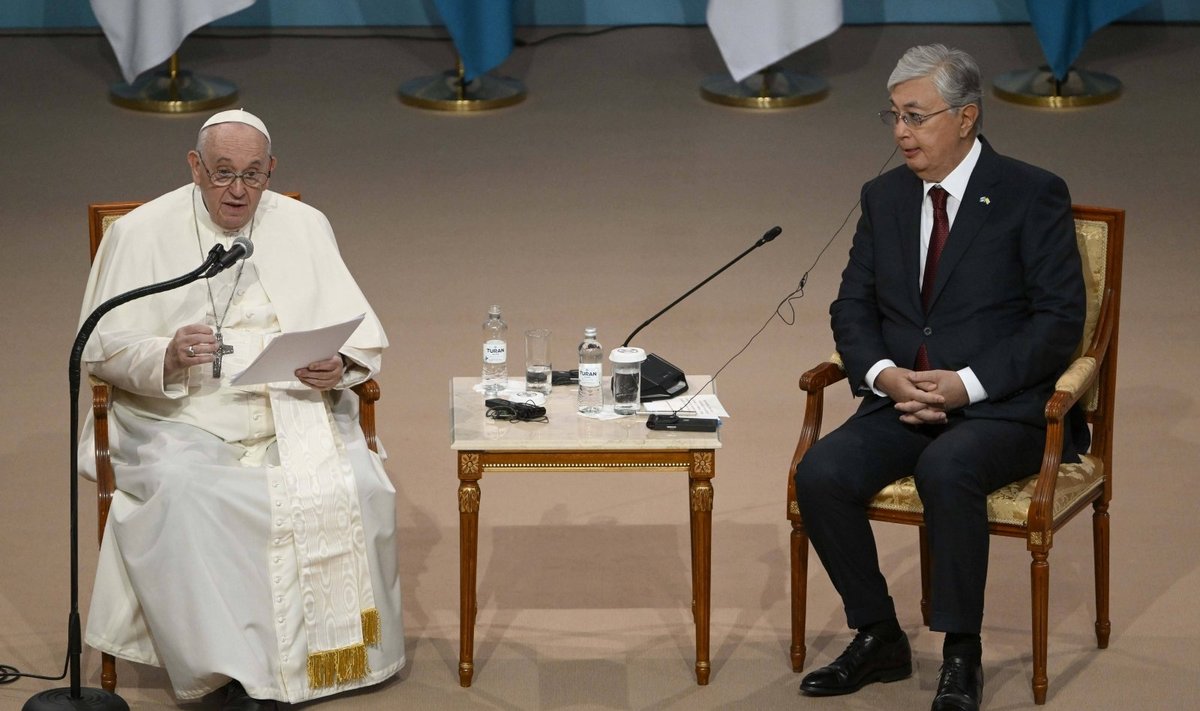 Popiežius Pranciškus lankosi Kazachstane 