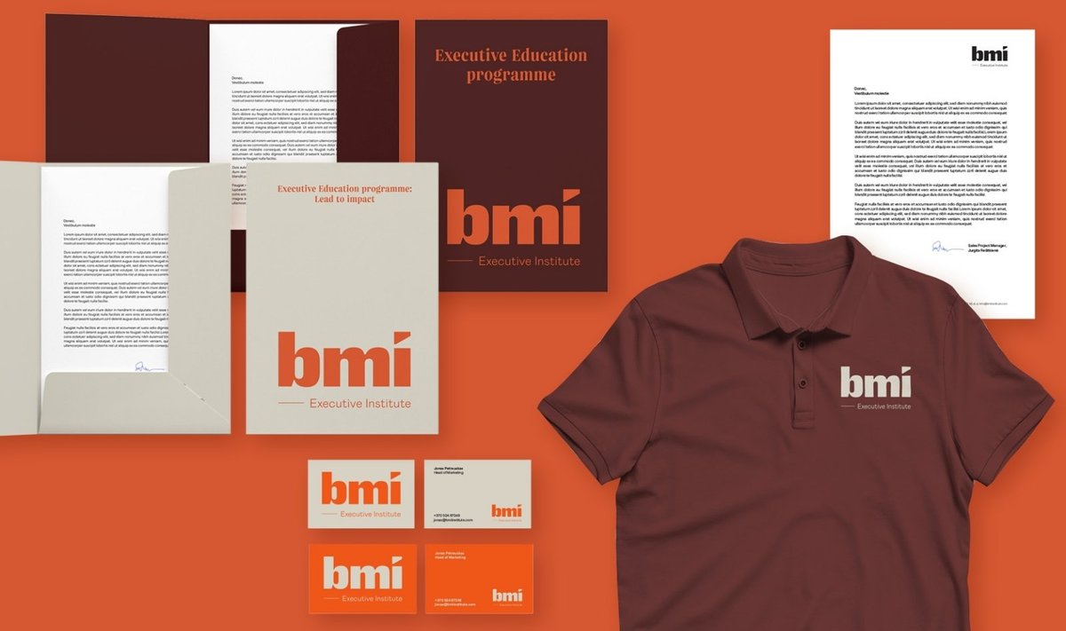 BMI prekės ženklo pristatymas