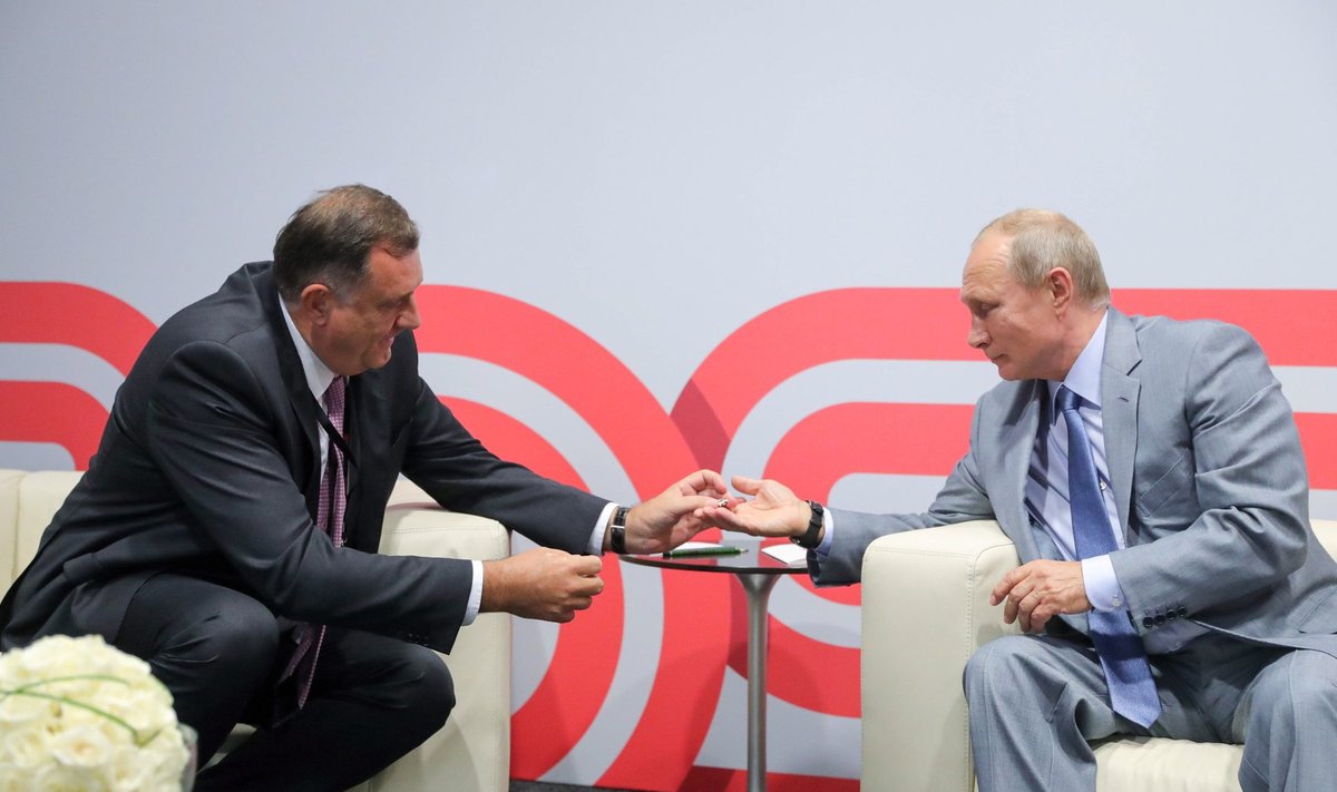 Miloradas Dodikas, Vladimiras Putinas