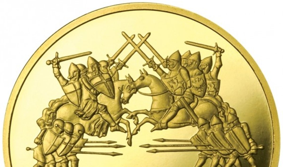 500 litų moneta