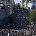 200 tūkst. žmonių Madride susirinko į protestus už visuomenės sveikatos priežiūrą