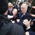 Prie Lenkijos parlamento opozicijos politikai susimušė su apsaugininkais