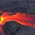 Havajuose įamžintas įspūdingas lavos srautas