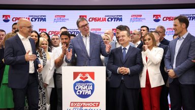Vietos valdžios rinkimus Belgrade laimėjo Vučičiaus valdančioji partija