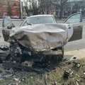 Prienų rajone per avariją nukentėjo BMW vairuotoja ir mažametė duktė