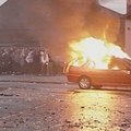Šiaurės Airijos sostinę Belfastą trečią naktį krėtė riaušės