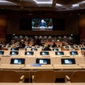 Rusijos atstovo kalbą Ženevoje boikotavo daugelis Vakarų diplomatų