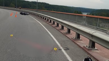 Kelyje Vilnius–Klaipėda žuvo motociklininkas