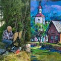 Į Lietuvą atvykęs ukrainiečių menininkas kūrybai ieškojo lietuviškų motyvų