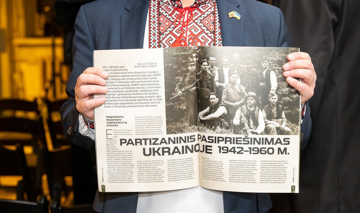 Parodos „Nenugalėtieji. Ukrainos sukilėlių armija“ atidarymas