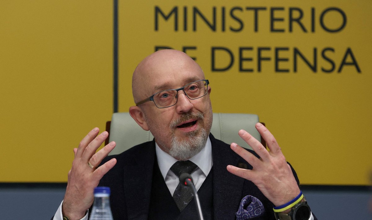 Ukrainos gynybos ministerijos vadovas Oleksijus Reznikovas