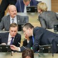 What prevents opposition to R. Karbauskis in Seimas?