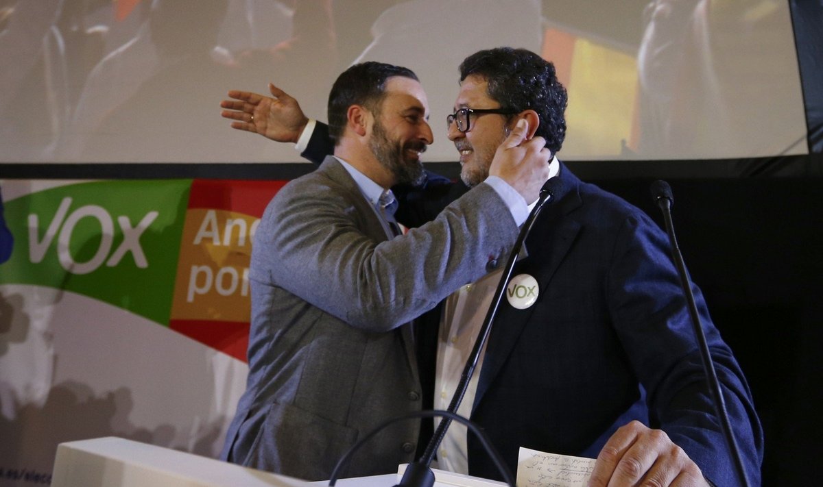 Ispanijoje pirmąkart po Franco kraštutiniai dešinieji laimėjo vietų regiono parlamente
