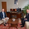 Landsbergis susitiko su naujuoju Vokietijos ambasadoriumi