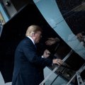 „New York Times“ skelbia apie incidentą prezidentiniame lėktuve: Trumpas „įniršo“