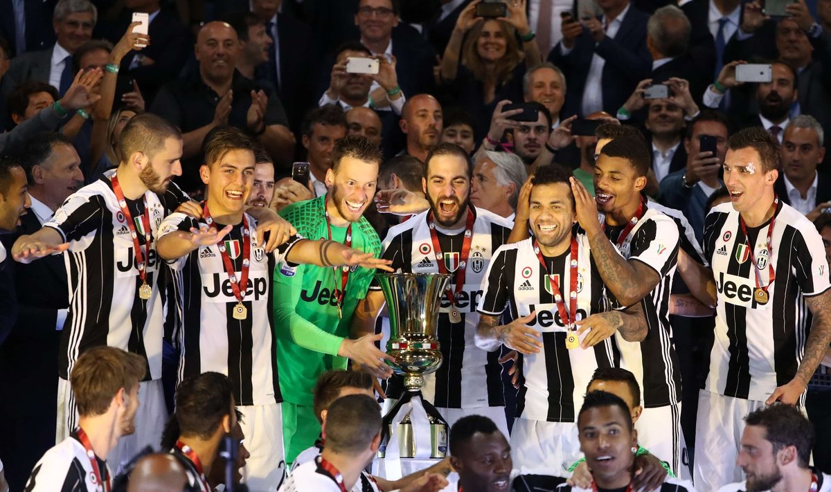 Turino "Juventus" iškovojo Italijos taurę
