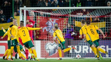 В отборочном матче литовская сборная по футболу одержала победу над сборной Мальты