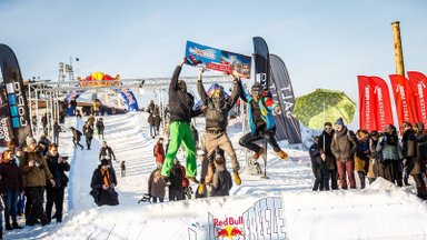 Artėja „Red Bull Jump&Freeze” varžybos: pamatykite, kaip sekasi ruoštis dalyviams