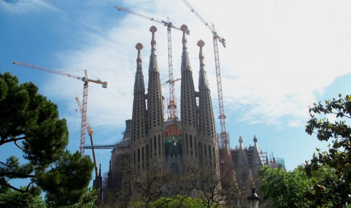 Sagrada Familia, DELFI skaitytojos Ainės Orieškaitės nuotr.