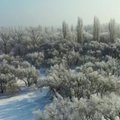 Kinija žavi kvapą gniaužiančiais žiemos peizažais
