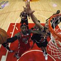 NBA lygos lyderiai „Heat“ ir „Spurs“ klubai šventė pergalės