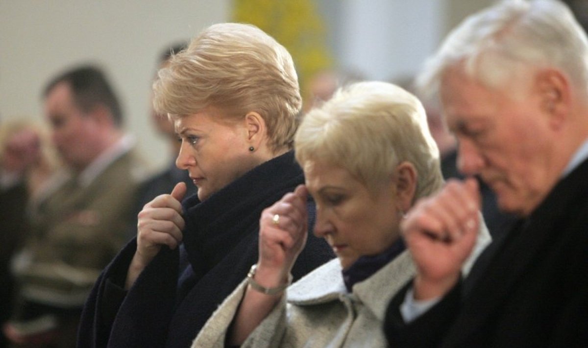 Dalia Grybauskaitė, Irena Degutienė ir Valdas Adamkus