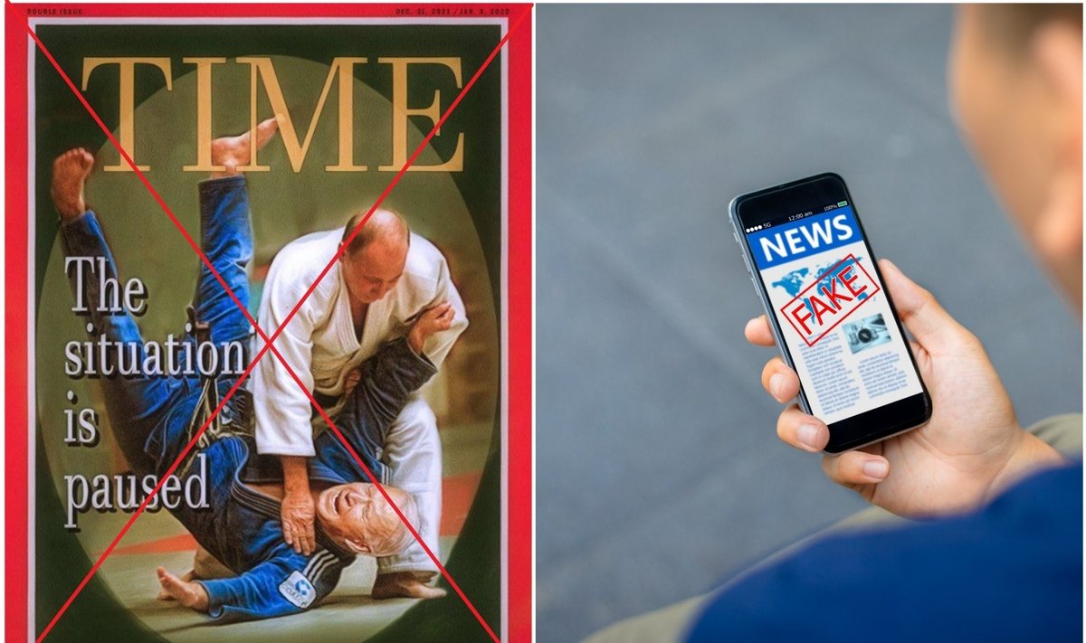 Kairėje – netikras „Time“ viršelis
