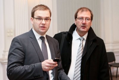 Vytautas Gapšys ir Viktoras Uspaskichas