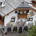 Dolomitinės Alpės: jaukus St.Christinos miestelis