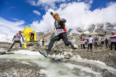 Everesto maratonas / Foto: Anuj D. Adhikary