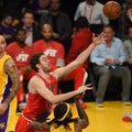 P. Gasolis išplėšė pratęsimą, bet ne pergalę prieš „Lakers“
