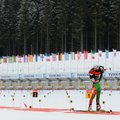 Ketvirtasis planetos biatlono taurės varžybų etapas baigėsi baltarusės ir prancūzo pergalėmis